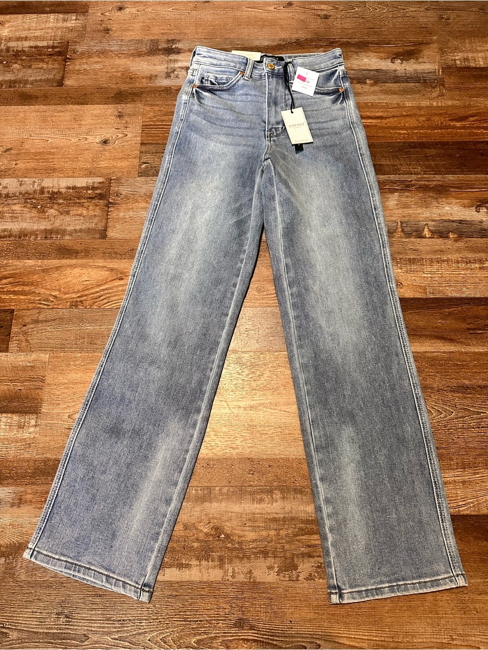 NWT Judy Blue Wide-Leg Women's Jeans in Light Blue